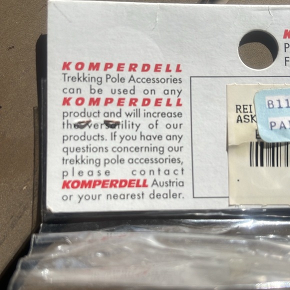 REI Trek Pole baskets - Picture 2 of 2